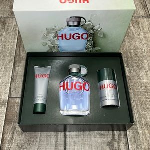 100% Authentic Hugo Man by Hugo Boss Men’s 3 piece gift set - New